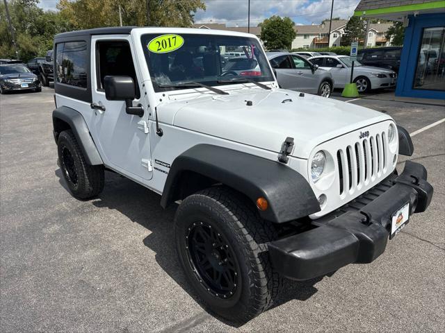 used 2017 Jeep Wrangler car, priced at $19,900