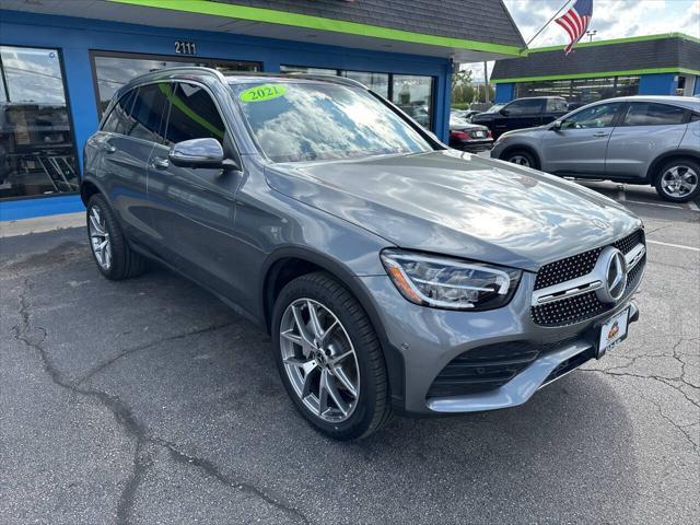 used 2021 Mercedes-Benz GLC 300 car, priced at $30,900