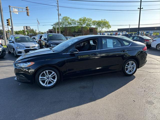 used 2018 Ford Fusion car, priced at $13,900