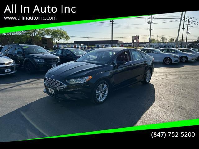 used 2018 Ford Fusion car, priced at $13,900