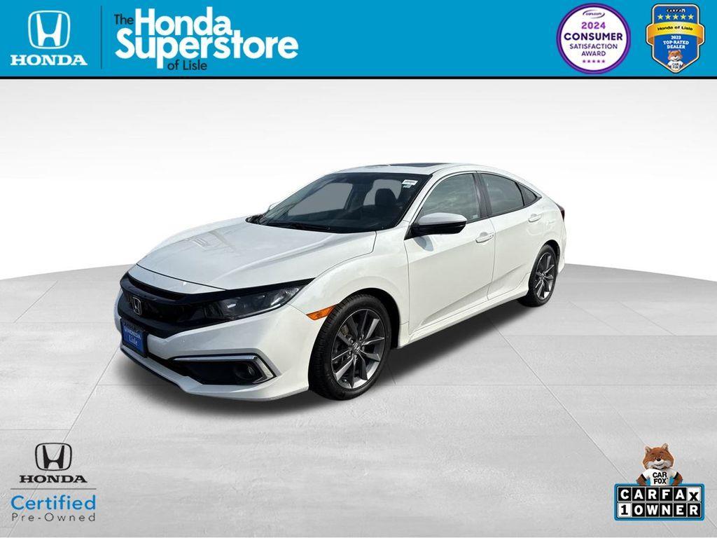 used 2021 Honda Civic car, priced at $20,788