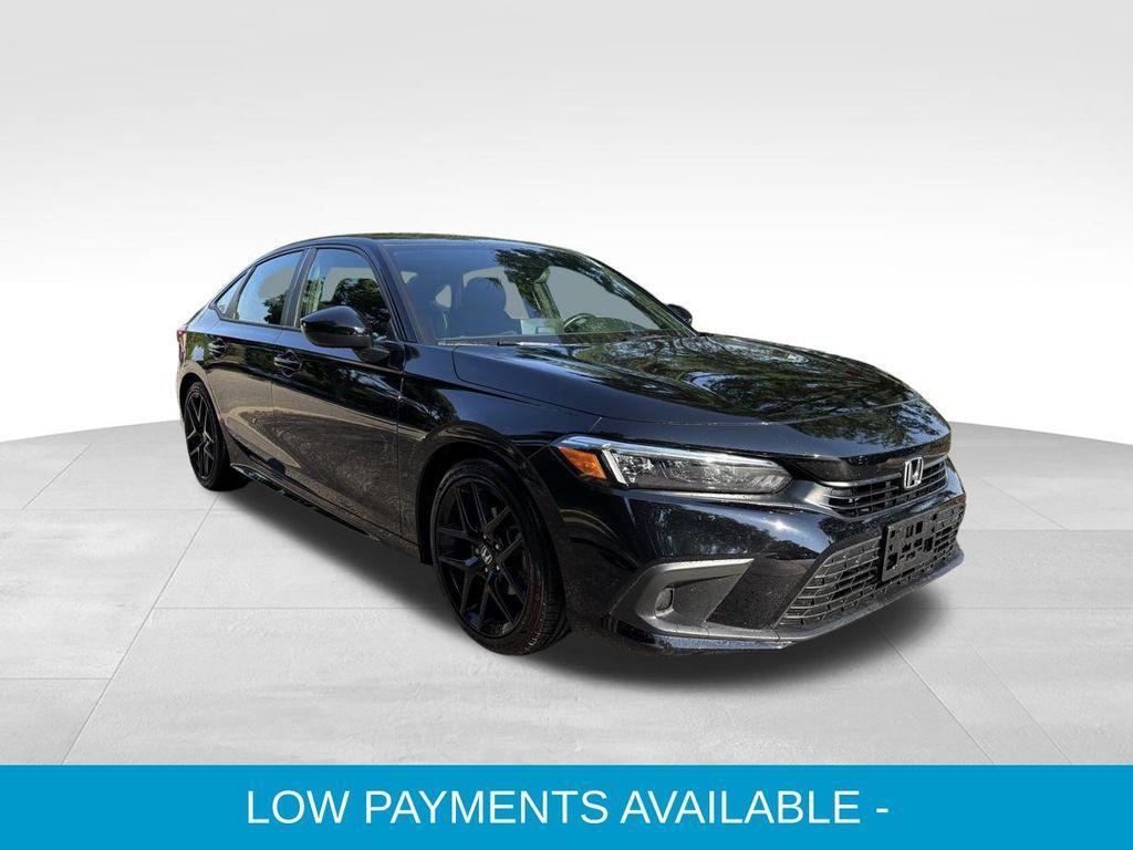 used 2022 Honda Civic car, priced at $24,588