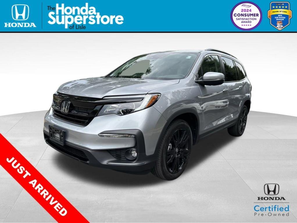used 2022 Honda Pilot car, priced at $33,988