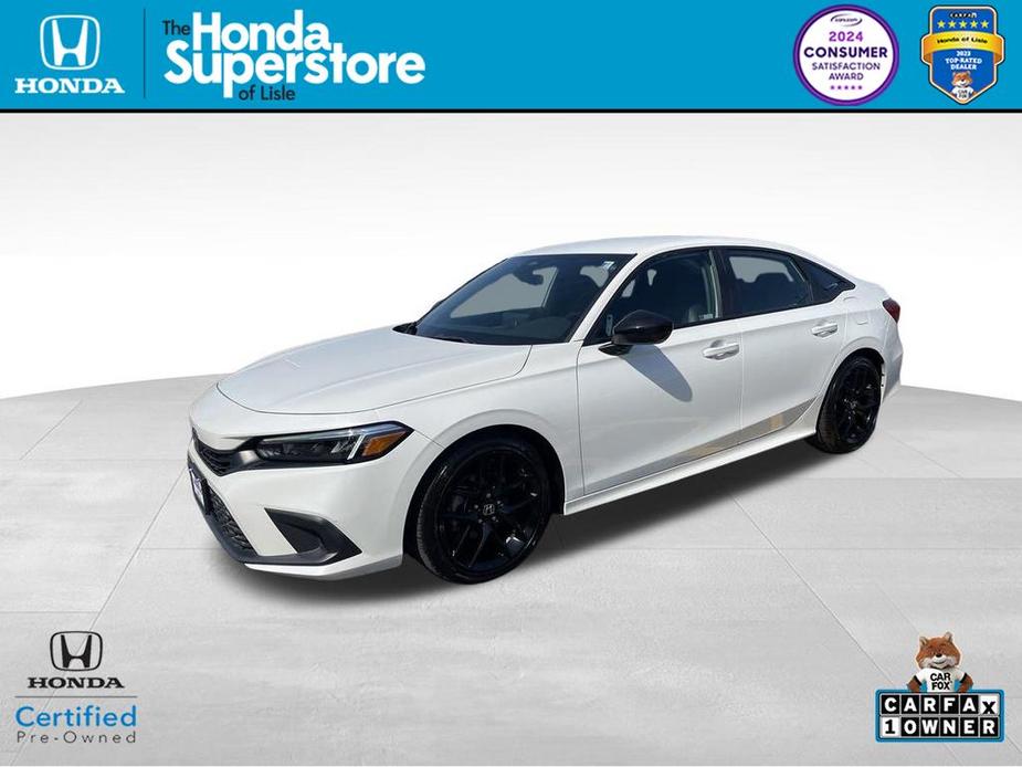 used 2022 Honda Civic car, priced at $24,888