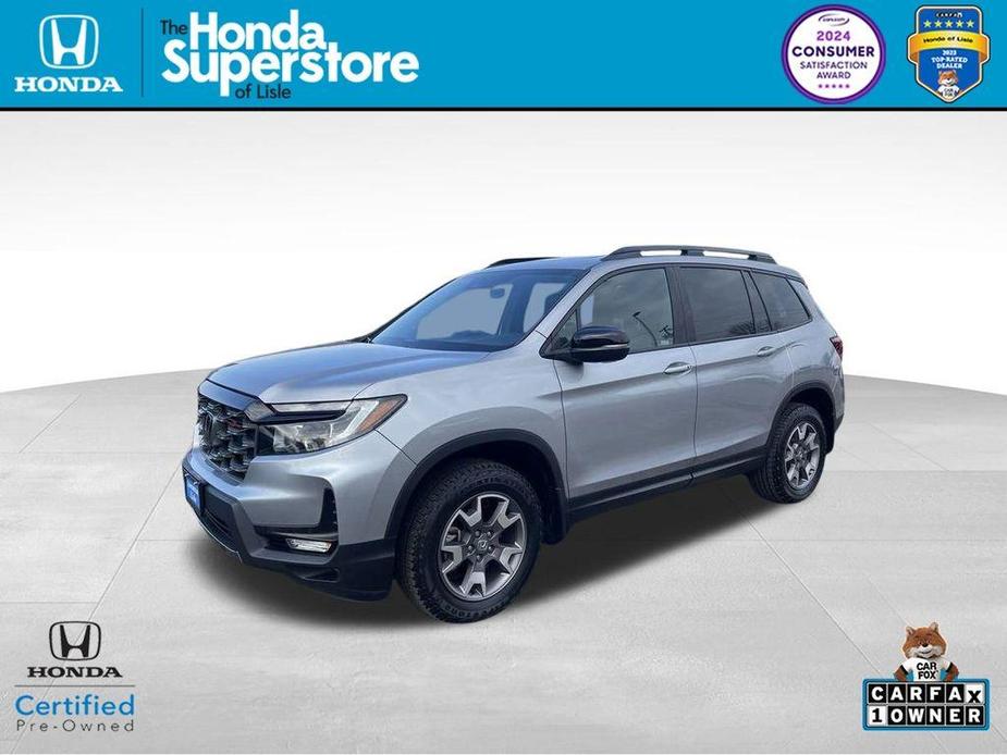 used 2022 Honda Passport car, priced at $32,653