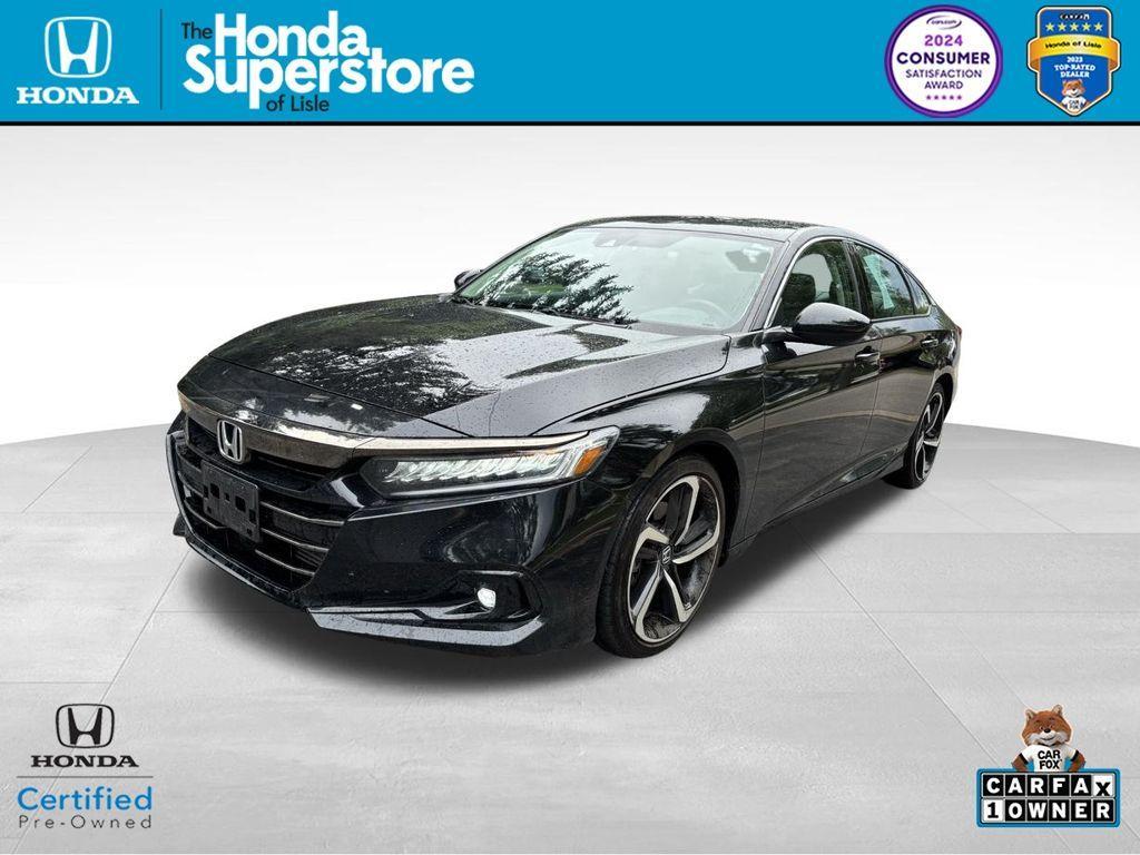 used 2022 Honda Accord car, priced at $23,901