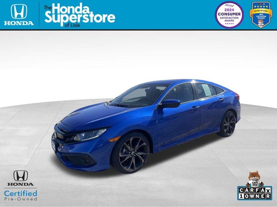 used 2019 Honda Civic car, priced at $22,888