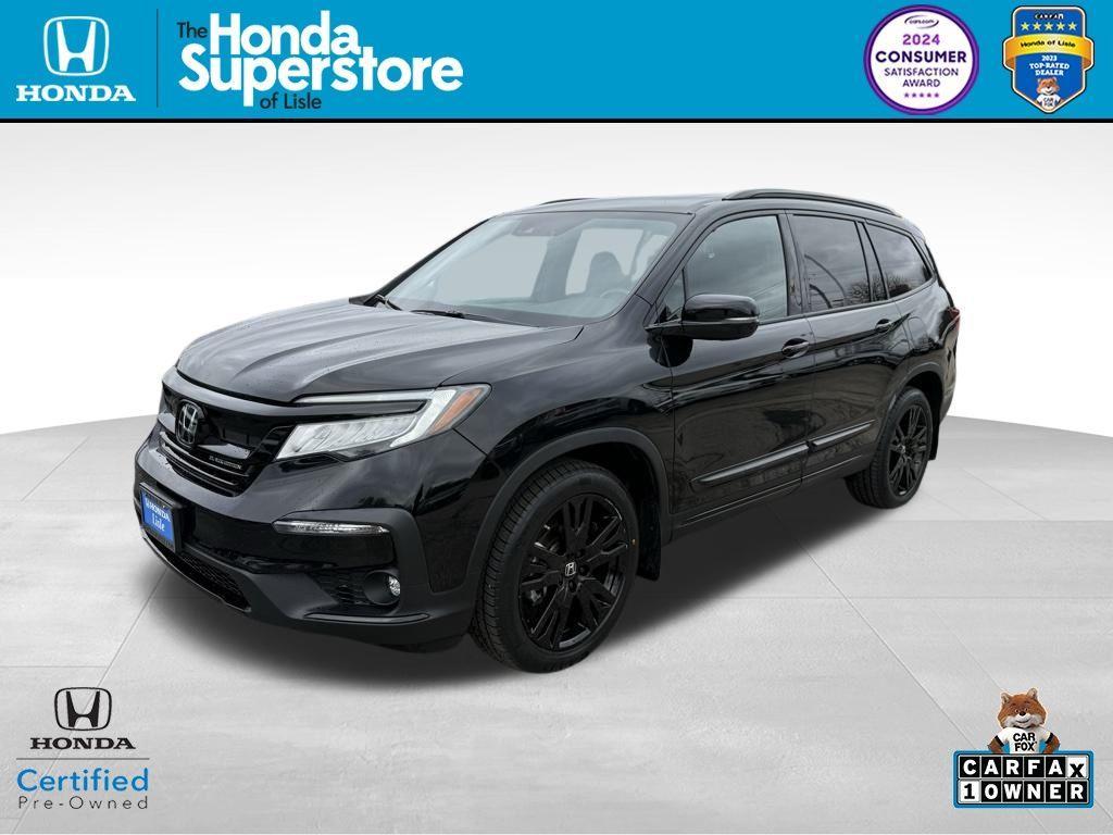 used 2022 Honda Pilot car, priced at $35,995