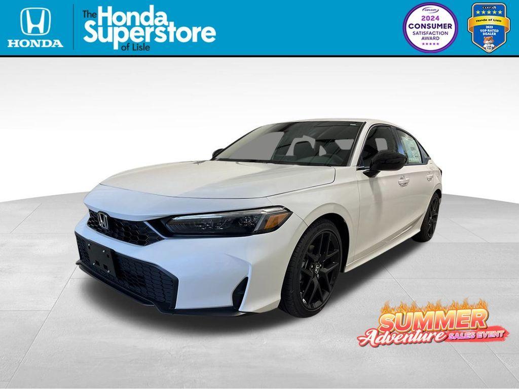 new 2025 Honda Civic car, priced at $27,002