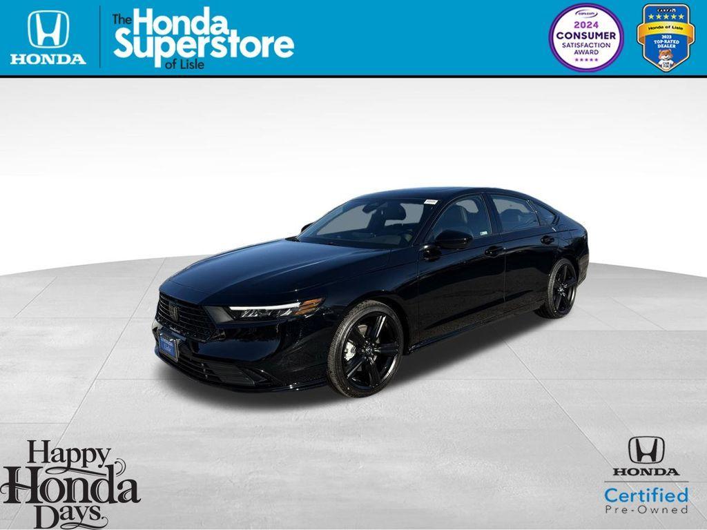 used 2025 Honda Accord Hybrid car, priced at $31,997