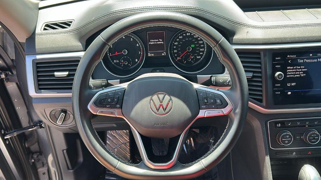 used 2021 Volkswagen Atlas car, priced at $25,999