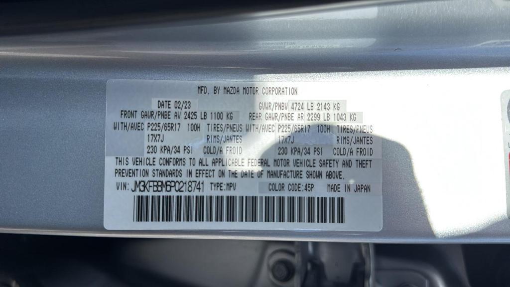 used 2023 Mazda CX-5 car, priced at $24,999