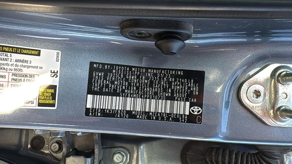 used 2023 Toyota Corolla car, priced at $17,656