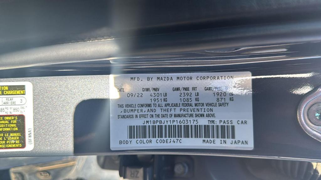 used 2023 Mazda Mazda3 car, priced at $21,559