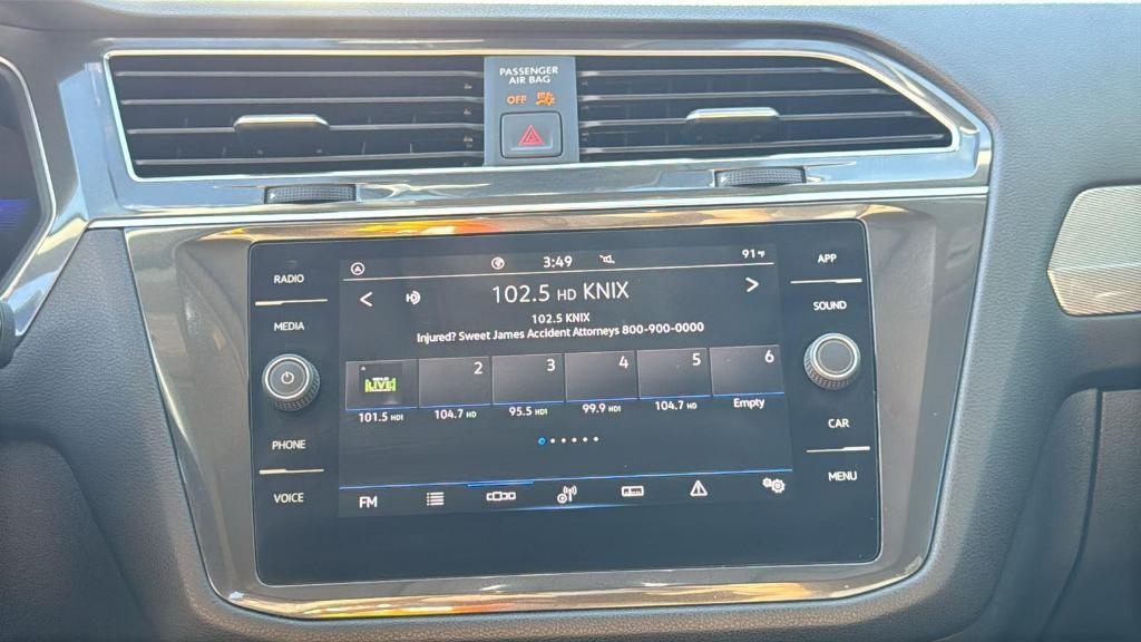 used 2022 Volkswagen Tiguan car, priced at $18,582