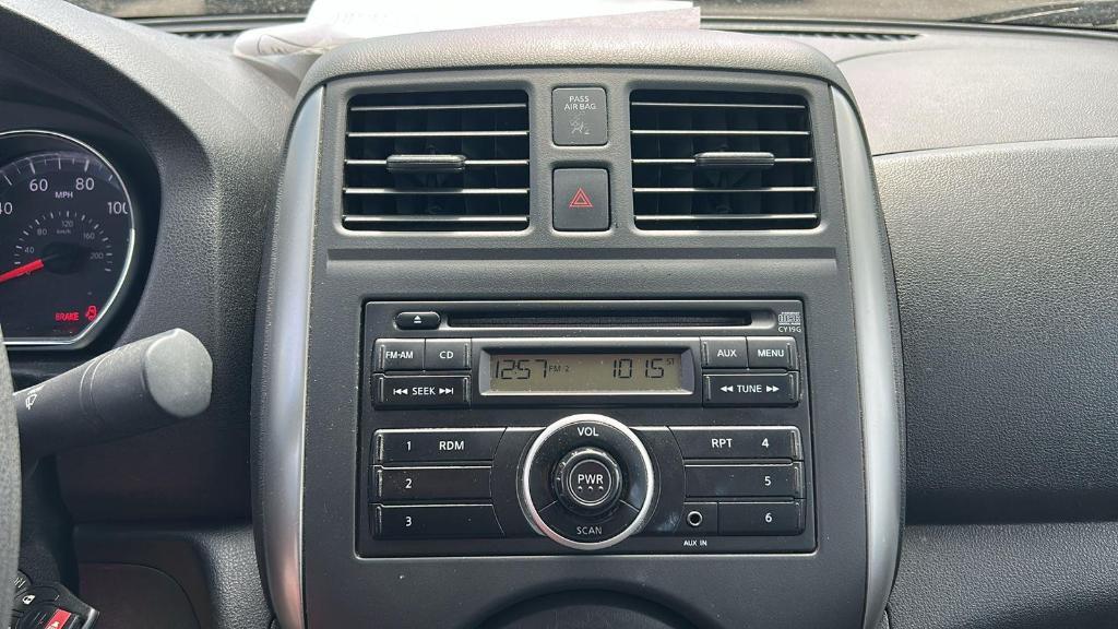 used 2012 Nissan Versa car, priced at $3,999