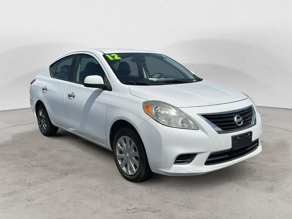 used 2012 Nissan Versa car, priced at $3,999