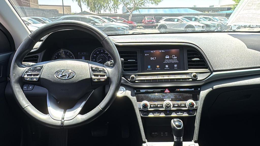 used 2019 Hyundai Elantra car, priced at $14,687