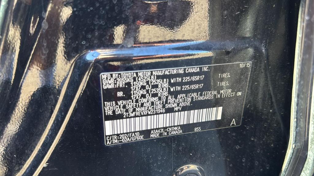 used 2015 Toyota RAV4 car, priced at $11,899