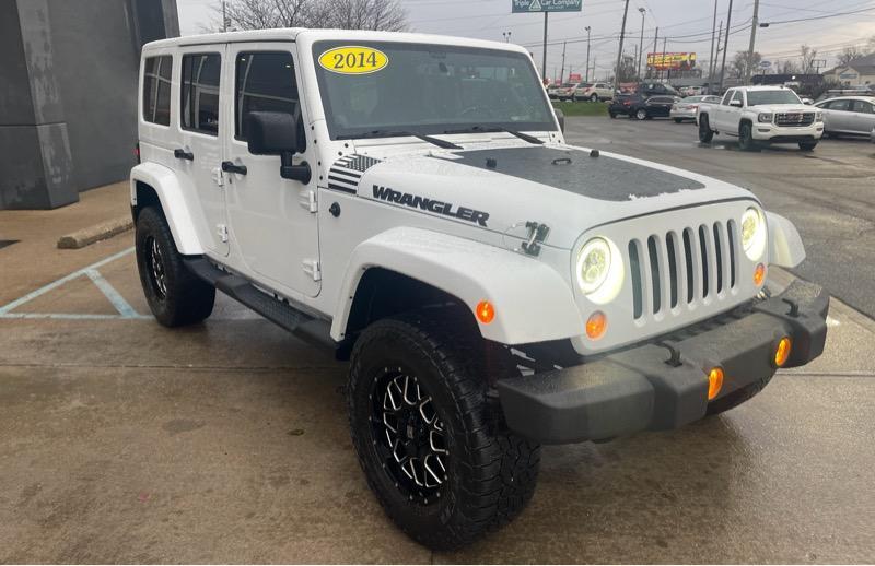 used 2014 Jeep Wrangler Unlimited car, priced at $16,500