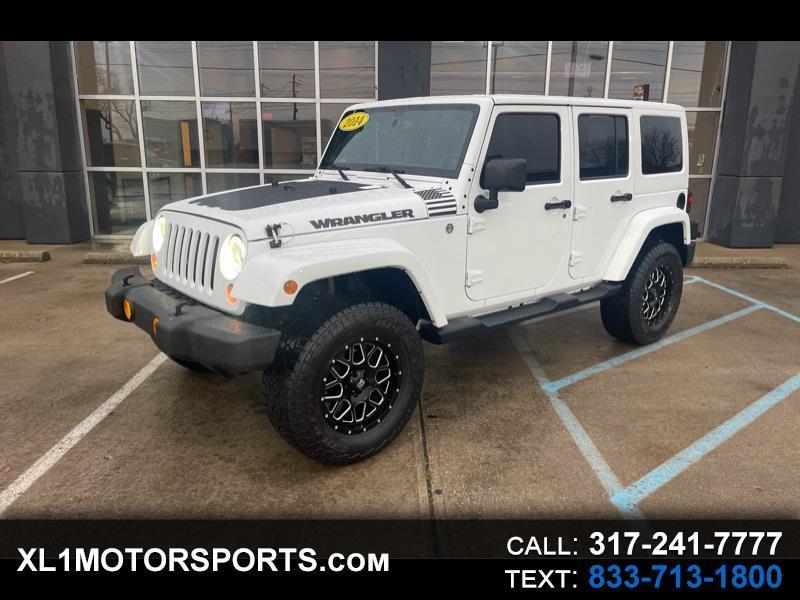 used 2014 Jeep Wrangler Unlimited car, priced at $16,500