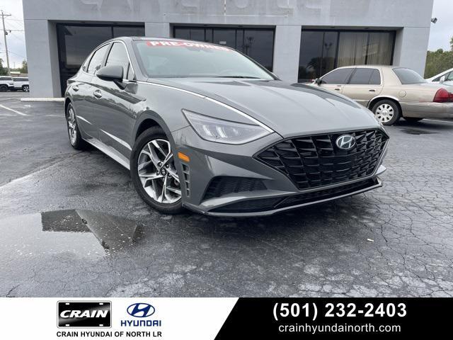 used 2021 Hyundai Sonata car, priced at $18,284