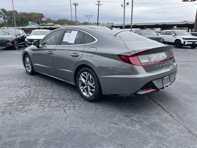 used 2021 Hyundai Sonata car, priced at $18,284