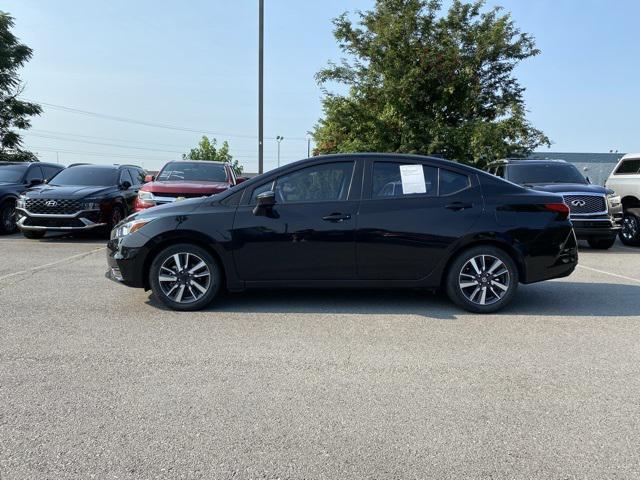 used 2021 Nissan Versa car, priced at $14,999