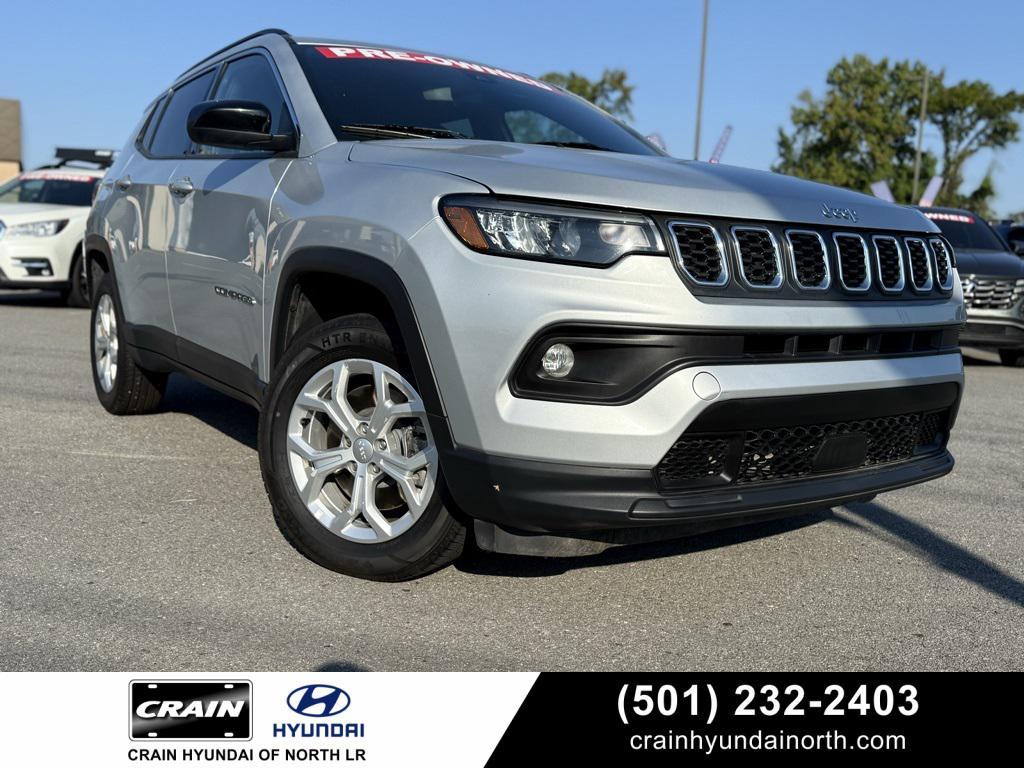used 2024 Jeep Compass car, priced at $23,337