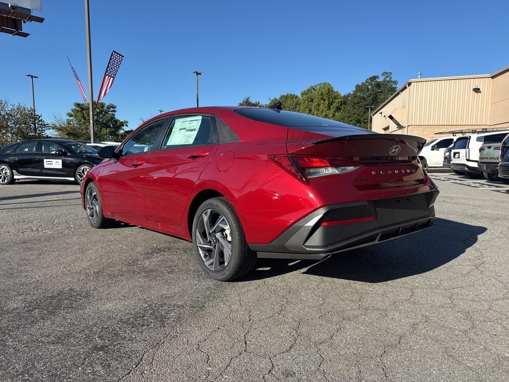 new 2025 Hyundai Elantra car, priced at $23,970