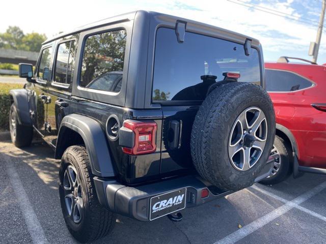 used 2020 Jeep Wrangler Unlimited car, priced at $24,236