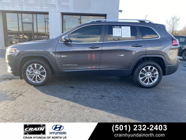 used 2021 Jeep Cherokee car, priced at $21,181