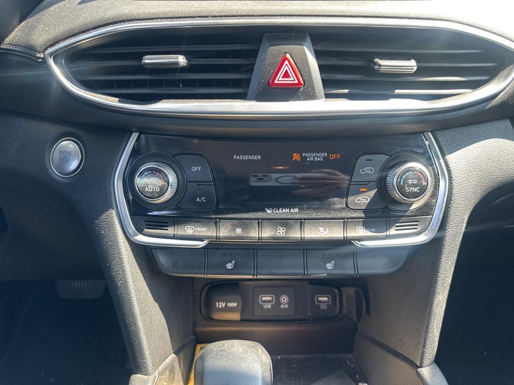 used 2019 Hyundai Santa Fe car, priced at $17,497