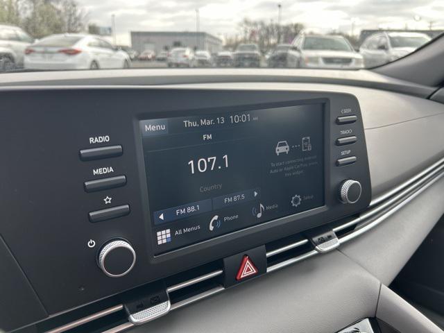 new 2025 Hyundai Elantra car, priced at $23,447