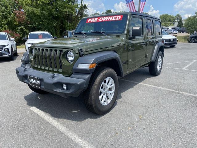 used 2023 Jeep Wrangler car, priced at $32,129