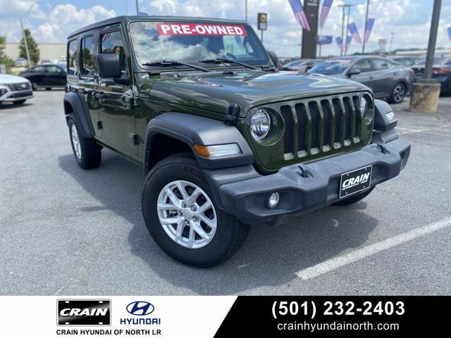 used 2023 Jeep Wrangler car, priced at $32,129