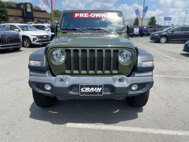used 2023 Jeep Wrangler car, priced at $32,129