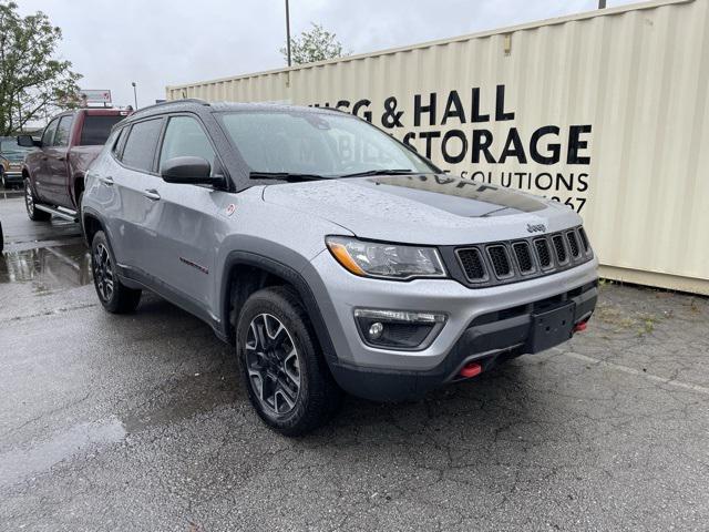 used 2021 Jeep Compass car, priced at $23,015