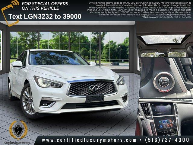 used 2021 INFINITI Q50 car, priced at $18,900