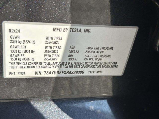 used 2024 Tesla Model Y car, priced at $29,890