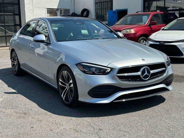 used 2022 Mercedes-Benz C-Class car, priced at $27,800