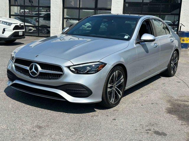 used 2022 Mercedes-Benz C-Class car, priced at $27,800