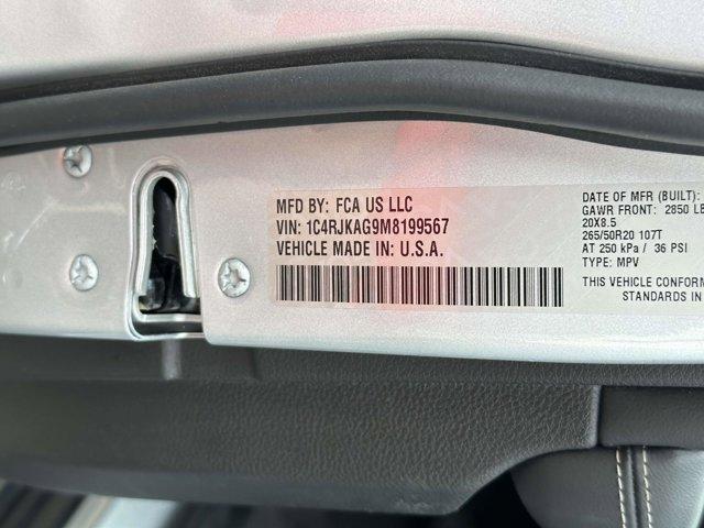 used 2021 Jeep Grand Cherokee L car, priced at $24,290