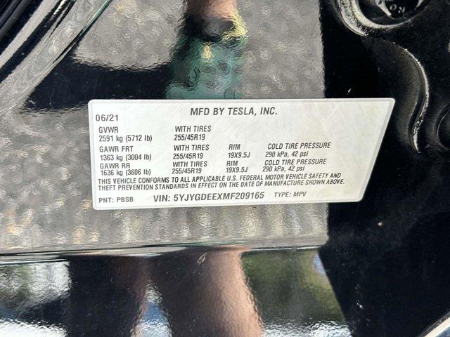 used 2021 Tesla Model Y car, priced at $24,890
