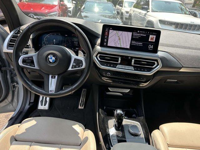 used 2022 BMW X3 car, priced at $23,890