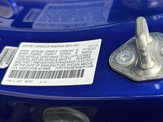 used 2020 Honda Accord car, priced at $25,995