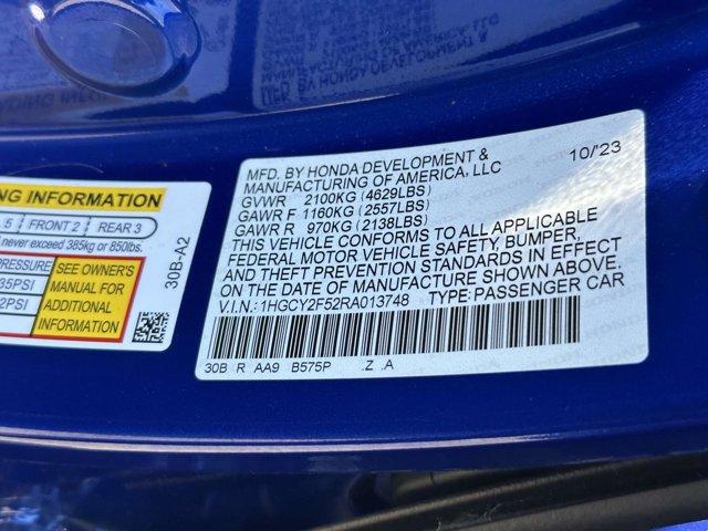 used 2024 Honda Accord Hybrid car, priced at $24,980