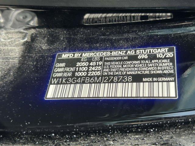 used 2021 Mercedes-Benz A-Class car, priced at $17,890
