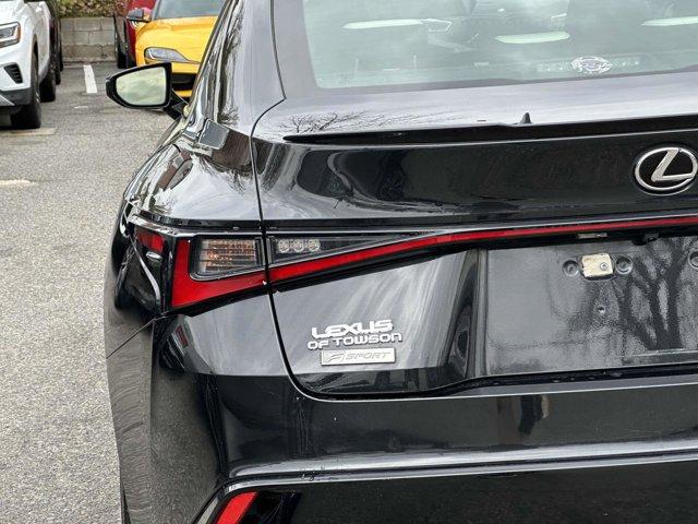used 2021 Lexus IS 350 car, priced at $31,400