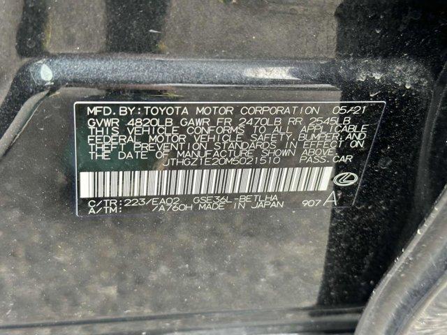 used 2021 Lexus IS 350 car, priced at $31,400